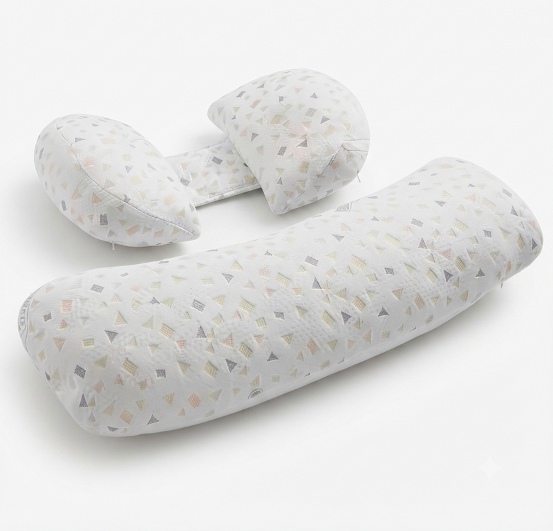 H-Shaped Multi-Functional Pregnancy Pillow – Adapts to Every Stage of Your Pregnancy