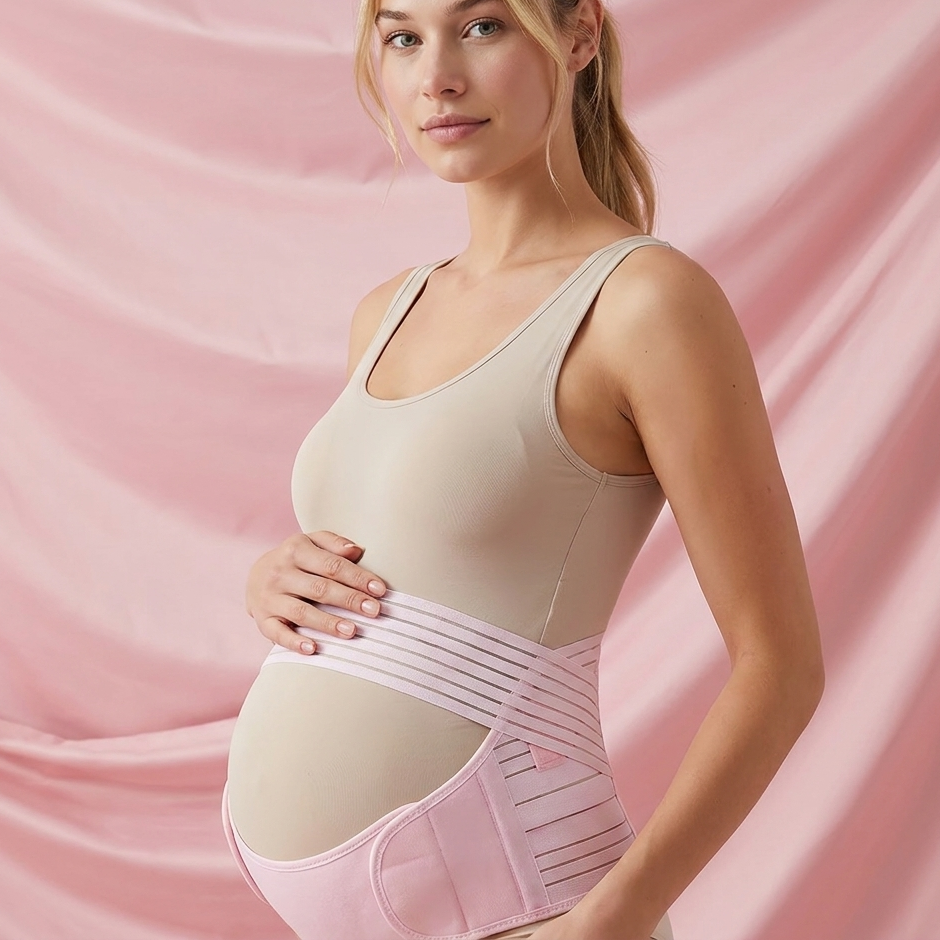 Ceinture de soutien de maternité : soulage la pression du dos et du ventre pendant la grossesse
