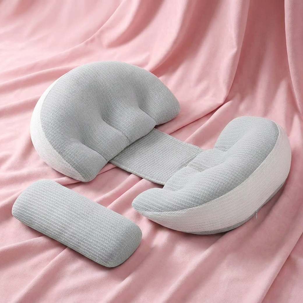 Coussin de Grossesse Ergonomique – Le Compagnon de Sommeil de Votre Grossesse